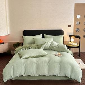 Ensemble de housse de <span class=keywords><strong>couette</strong></span> en coton de qualité supérieure, trois couches, jacquard, quatre pièces, vente en gros - Product Image 5