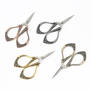 JP <span class=keywords><strong>กรรไกร</strong></span>สำหรับงานตัดเย็บทำจากสเตนเลสสตีลตัดเส้นด้ายสำหรับช่างตัดเสื้อผ้าปักครอสติชแบบวินเทจ - Product Image 5