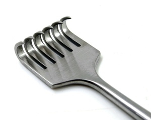 เครื่องมือถ่างแผลแบบแมนนวล Volkman Retractor 6  ทำจากเหล็กกล้าไร้สนิมสำหรับการผ่าตัด พร้อมปลายแหลม 6 แฉก  คีมถ่างแผลแบบกำหนดเอง - Product Image 4