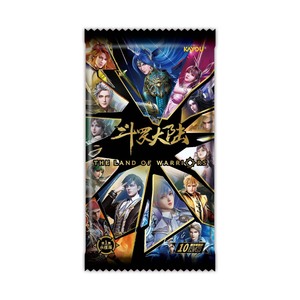 KAYOU <span class=keywords><strong>Douluo</strong></span> Continent Édition Éternelle 10 Yuan Carte de Collection Anime Xiao Wu Tang San SP Carte Classique de l'Âme Martial CR - Product Image 2