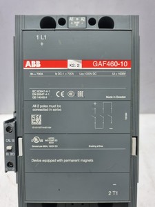 Plc Contacteur Gaf460-10 <strong>Bobine</strong> Cal18-11 Ith=700a Ue=1000v Ui=1000v for Warranty Product - Product Image 1