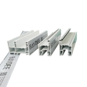 Giá tốt hơn chất lượng cao Trắng PVC cửa sổ hồ sơ <span class=keywords><strong>uPVC</strong></span> Ba theo dõi cửa sổ trượt khung cửa nhựa hồ sơ kích cỡ - Product Image 3