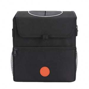 Muestra Gratis, Cubo de Basura para Auto 100% a Prueba de Fugas, Cubo de Basura Impermeable para Auto, Cubo de Basura Multiusos para Bolsas de Basura de Auto - Product Image 1