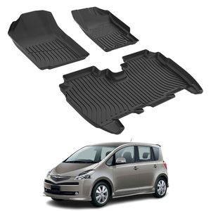 Tapis de sol de tapis de voiture Portable tapis automobile lavable accessoires de voiture de conduite à droite pour Toyota Ractis <span class=keywords><strong>XP120</strong></span> 2010-2017 - Product Image 1