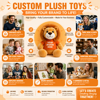 Peluches personnalisées exquises, poupées en peluche rembourrées avec du coton PP, mascottes pour cadeaux d'entreprise et campagnes promotionnelles