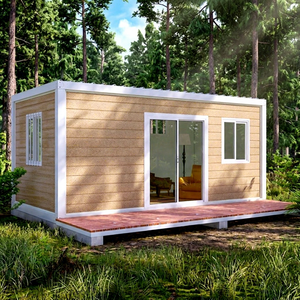 Vendita all'Ingrosso <span class=keywords><strong>di</strong></span> Eleganti Mini Case Prefabbricate da Giardino, Design Container, Cottage Multipli Mobili, Casa Container Prefabbricata Compatta - Product Image 1