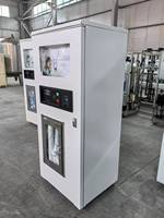 Distributeur d'eau libre-service haute capacité, borne de remplissage d'eau avec filtration RO complète pour la création de entreprises de revente