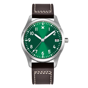 Reloj de 36 mm 39 mm sin Logotipo, Correa de Cuero, Cristal de Zafiro, Luminoso, 10 ATM, Movimiento NH35, Logotipo Personalizado, Reloj Mecánico Automático para Hombre - Product Image 3
