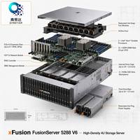 Serveur Rack 4U XFUSION 5288V6 d'origine, RAID, SSD M.2, double alimentation redondante, haute fiabilité, en stock