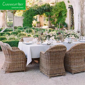 Hiện Đại Đơn Giản Mới Nhất Ăn Uống Ghế Mây Patio Phòng Chờ Đặt Ngoài Trời <span class=keywords><strong>Wicker</strong></span> Cuộc Trò Chuyện Bộ Mây Vườn Góc Ăn Bộ - Product Image 1