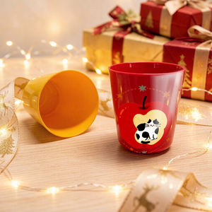 Gobelet conique vierge pour sublimation 8oz en polymère pour enfants avec moule en aluminium, 11 couleurs, personnalisable pour impression par transfert thermique - Product Image 3