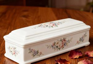 Cercueil blanc standard d'animal familier de <span class=keywords><strong>carton</strong></span> <span class=keywords><strong>pour</strong></span> des services funéraires et de <span class=keywords><strong>crémation</strong></span> - Product Image 4