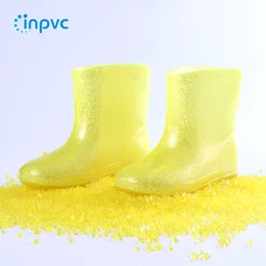 Composé de PVC de haute qualité de prix usine pour les matières premières en plastique de gumboots pour des bottes de pluie