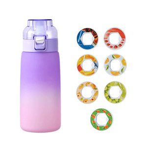 Bouteille d'eau parfumée 500 ml avec paille anti-fuite pour enfants, sportifs et étudiants - Product Image 2