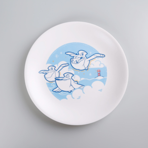 Assiette en mélamine sans dropshipping, assiette ronde lisse et vernie pour restaurant et usage domestique, passe au lave-vaisselle et incassable - Product Image 5