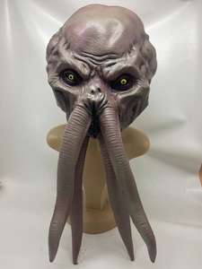 Máscara <span class=keywords><strong>de</strong></span> Látex <span class=keywords><strong>de</strong></span> Demonio Illithid <span class=keywords><strong>de</strong></span> Baldur's Gate 3, con Auriculares, Accesorio <span class=keywords><strong>de</strong></span> Halloween, Terror, <span class=keywords><strong>Fantasma</strong></span> - Product Image 5