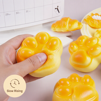 Jouet Squishy Pain 2026 Nouveau Matériau PU Ultra Doux Anti-Stress Sensoriel pour l'Anxiété Vente en Gros