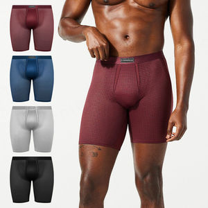 Cinturón elástico personalizado, diseño de tira reflectante a la moda, ropa interior para hombre, ropa interior deportiva fresca de verano, calzoncillos bóxer para hombre - Product Image 1