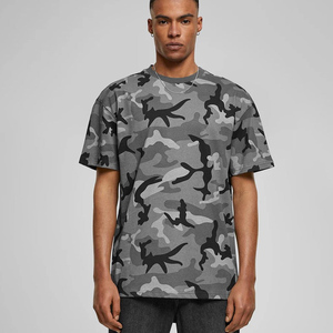 T-Shirt Classiche Oversize Personalizzate all'Ingrosso, Magliette Mimetiche a Manica Corta - Product Image 2