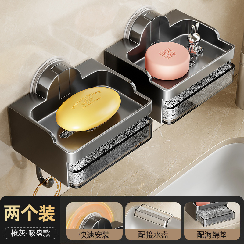 Gunmetal Gray - Single Use, 2-Pack [Includes Sponge Drip Tray]