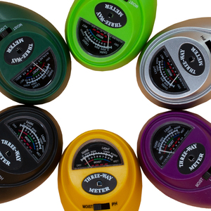 <span class=keywords><strong>PH</strong></span> 광 센서 화면 디스플레이가있는 3 In 1 디지털 휴대용 토양 수분 측정기 맞춤형 플라스틱 소재 OEM/ODM 지원 - Product Image 1