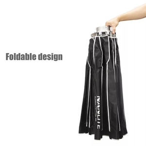 Nanlite-Softbox <span class=keywords><strong>Parabola</strong></span>, instalación Bowen para Forza 120 150, 60cm, 300 cm, 500 cm - Product Image 5