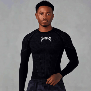 Camiseta de Compresión Y-L para <span class=keywords><strong>Hombre</strong></span>, Gimnasio, Fitness, Running, <span class=keywords><strong>Manga</strong></span> <span class=keywords><strong>Larga</strong></span>, Rashguard, MMA, Secado Rápido, Deportes al Aire Libre, Ropa Deportiva - Product Image 4