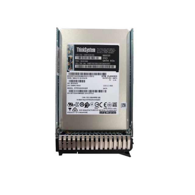 Lenovo Enterprise Server Workstation Hard Drive Storage Data Array NAS Drive 3.84TB SATA SSD 2.5-inch