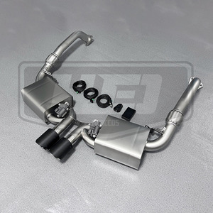 Sistema <span class=keywords><strong>de</strong></span> <span class=keywords><strong>Escape</strong></span> Catback con Válvula Electrónica <span class=keywords><strong>de</strong></span> Alto Rendimiento <span class=keywords><strong>para</strong></span> Porsche Cayman R (987.2) 3.4 2011-2012, <span class=keywords><strong>Tubo</strong></span> <span class=keywords><strong>de</strong></span> <span class=keywords><strong>Escape</strong></span> <span class=keywords><strong>de</strong></span> Acero Inoxidable - Product Image 4