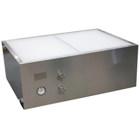 Unité de filtration d'air à flux laminaire HEPA pour salle blanche, avec hotte en acier inoxydable, pour laboratoire pharmaceutique, médical et atelier