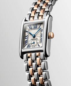 <b>Rectangular</b> Dress <b>Watch</b> Roman Numerals Small Seconds Dial Leather Strap High Accuracy Quartz Movement Wristwatch Longinesing - Product Image 2