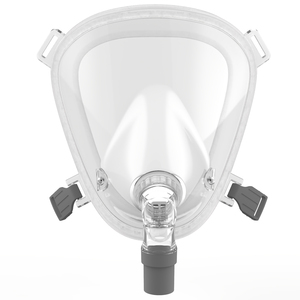 Masque facial complet avec sangles de maintien, grand coussin en silicone confortable, remplacement de <span class=keywords><strong>CPAP</strong></span> - Product Image 1
