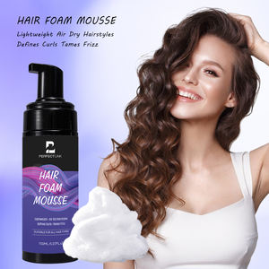 <span class=keywords><strong>Mousse</strong></span> coiffante de marque privée <span class=keywords><strong>Mousse</strong></span> coiffante anti-frisottis <span class=keywords><strong>Mousse</strong></span> frisée organique de longue durée à coiffer rapidement - Product Image 4