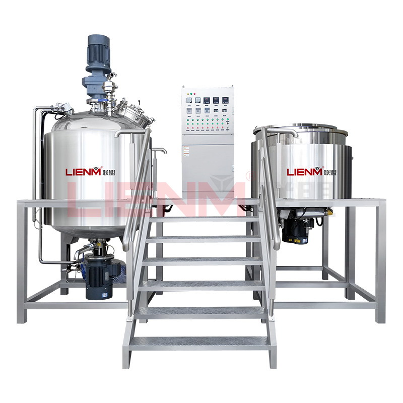 Industrial cosmetic manufacturing machinery small scale