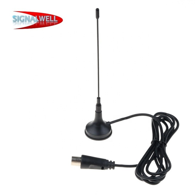 New Freeview HDTV Digital Indoor Signal Receiver 5dBi DVB-T Mini TV Antenna Aerial Booster for TV Receivers Communication