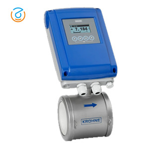 Medidor de Flujo Digital KROHNE de 4-20 MA Más Vendido para la Industria Alimentaria, Medidor de Flujo Higiénico OPTIFLUX 6050 - Product Image 5