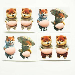 Hot-selling Cute Pet Dog Belly Fat Squeeze Anti-Stress Decompression Toy 3D Sticker Fun for Youth Slow Rising Anxiety Relief - Product Image 3