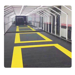 Dalles <span class=keywords><strong>de</strong></span> sol en PVC à emboîtement pour garage, parking, centre <span class=keywords><strong>de</strong></span> lavage <span class=keywords><strong>de</strong></span> voitures, dalles <span class=keywords><strong>de</strong></span> sol industrielles en PVC durables et souples pour le lavage - Product Image 5