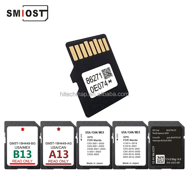 إصدار تحديث SMIOST بطاقة تشانجان يوني ك اندروت تذكارية SD الملاحة CID & GPS Sat Nav لنيسان الولايات المتحدة الأمريكية يمكن
