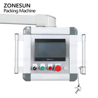 ZONESUN ZS-BFM1 accessoire de matériel automatique boîtes en carton triangulaires carton de papier pliant formant la Machine d'agrafeuse