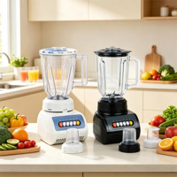 Multifunctionele, verstelbare 2-in-1 sapcentrifuge en fruitprocessor met 1,5L en 0,5L capaciteit, handige kleine keukenapparaat