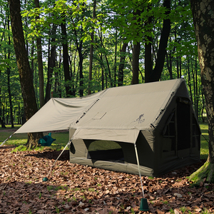 Tente gonflable imperméable à l'air tente de camping d'hiver abri d'auvent en plein air pour la nuit 1-2 personnes tente de glamping - Product Image 3