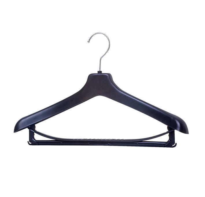 Nhà Sản Xuất Sang Trọng May Coat Hanger Bán Buôn Phù Hợp Với Móc Áo Vai Rộng Với Quần Bar Không Trượt Quần Jean Móc Áo