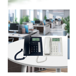 Téléphone <span class=keywords><strong>professionnel</strong></span> intégré PH206, téléphone <span class=keywords><strong>fixe</strong></span> filaire avec identification de l'appelant, compatible avec toutes les PABX - Product Image 1