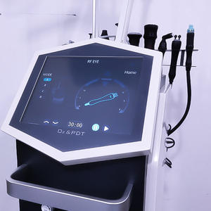 Promotion 8 in1 Dermabrasion Nettoyage Du Visage Aspirateur Jet D'oxygène Peel H2O2 Exfoliation Machine De Traitement De L'acné - Product Image 4