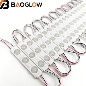 โมดูล LED 2835 ขายึดทองแดง แผ่นฐานอะลูมิเนียม 1W 160 IP65 กันน้ำ DC12V แสงวอร์มไวท์ แดง น้ำเงิน ชมพู เหลือง - Product Image 4