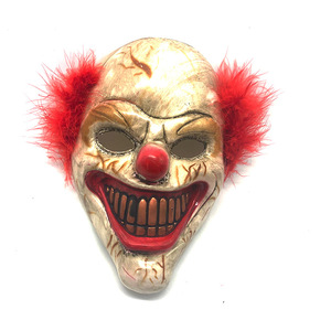 Máscara de <span class=keywords><strong>Halloween</strong></span> para Niños, Máscara de Payaso Vintage de Plástico, Máscara de Truco, Decoración para Fiesta de <span class=keywords><strong>Halloween</strong></span>, Suministros - Product Image 4