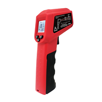 Termômetro digital infravermelho rojo, termômetro de pistola de temperatura infravermelho a laser digital sem contato para a indústria