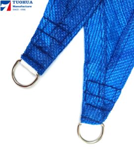 <span class=keywords><strong>Voile</strong></span> d'ombrage carrée en HDPE gris foncé de haute qualité, facilement assemblable, résistante aux UV et respirante pour jardin - Product Image 2