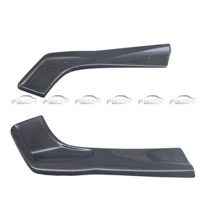 Nouveaux extensions de pare-chocs arrière en carbone, ailerons latéraux et séparateurs de bas de caisse 2019+ pour Mercedes Benz W118 C118 CLA45 - Product Image 5